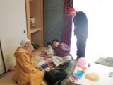 彼らと一緒にパチリ。